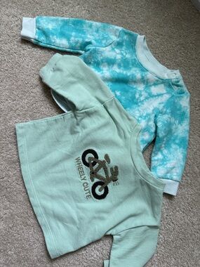 2 Baby Cat & Jack Sweatshirts